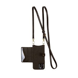 Bandolier MILA MagSafe charging crossbody black/Gold for iphone 14 Pro
